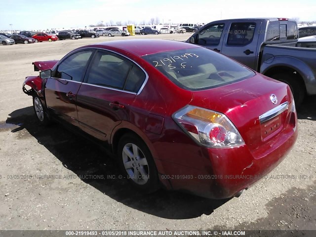 1N4AL21E08N423103 - 2008 NISSAN ALTIMA 2.5/2.5S RED photo 3