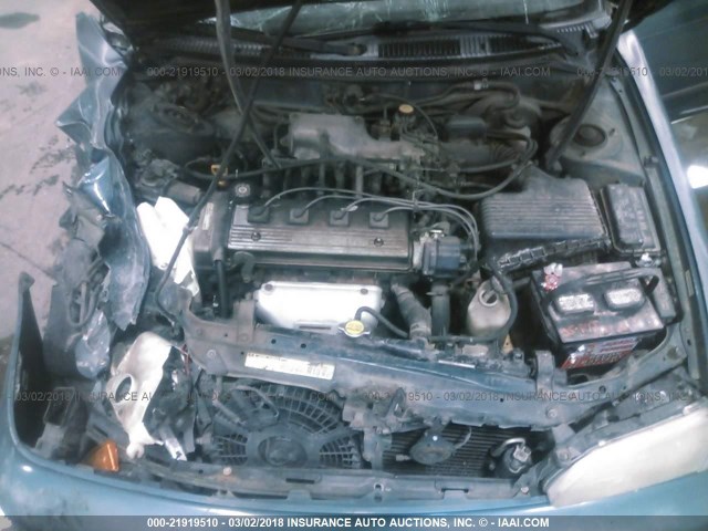 1NXAE09B9SZ320502 - 1995 TOYOTA COROLLA LE/DX მწვანე ფოტო 10
