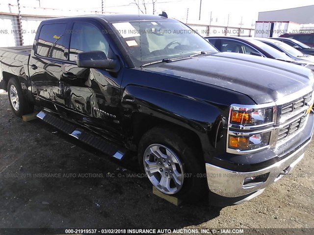 3GCUKREC5FG417220 - 2015 CHEVROLET SILVERADO K1500 LT BLACK photo 1