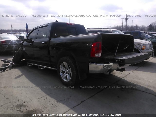 1C6RR7LT9ES254756 - 2014 RAM 1500 SLT BLACK photo 3