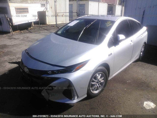 JTDKARFP8H3000837 - 2017 TOYOTA PRIUS PRIME  银色 照片 2