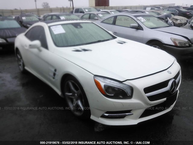 WDDJK7DA6EF029653 - 2014 MERCEDES-BENZ SL 550 WHITE photo 1