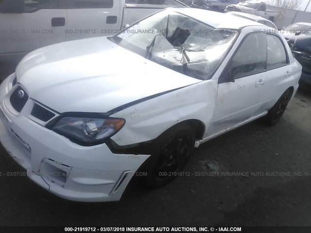 JF1GD67686G521277 - 2006 SUBARU IMPREZA 2.5I WHITE photo 2