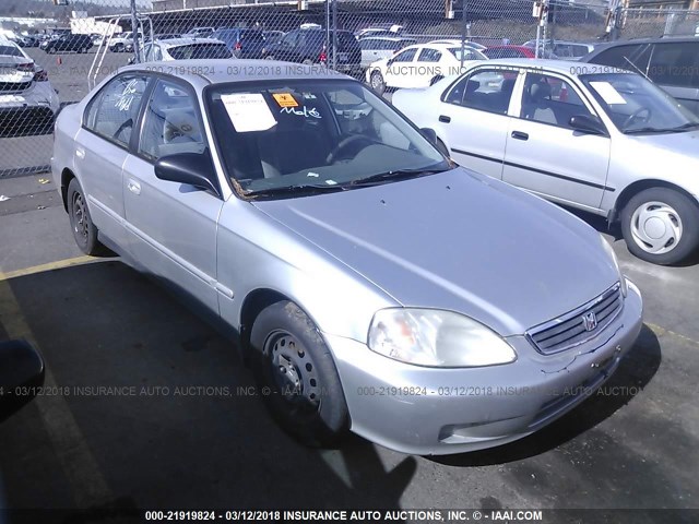 2HGEJ6613YH524967 - 2000 HONDA CIVIC SE SILVER photo 1