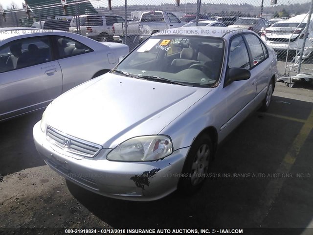 2HGEJ6613YH524967 - 2000 HONDA CIVIC SE SILVER photo 2