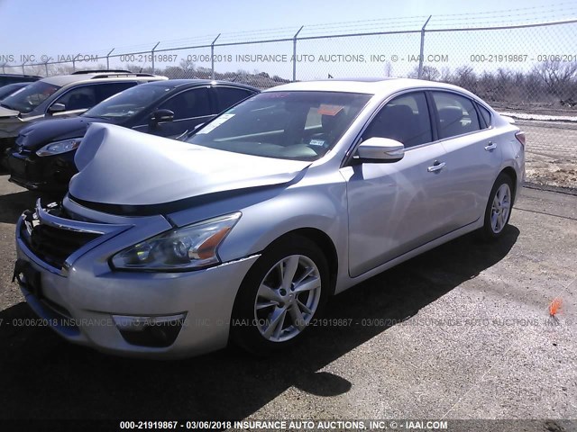 1N4AL3AP9DN499467 - 2013 NISSAN ALTIMA 2.5/S/SV/SL SILVER photo 2