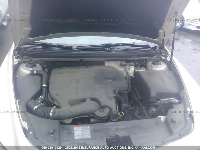 1G1ZC5E08CF293578 - 2012 CHEVROLET MALIBU 1LT 棕色 照片 10