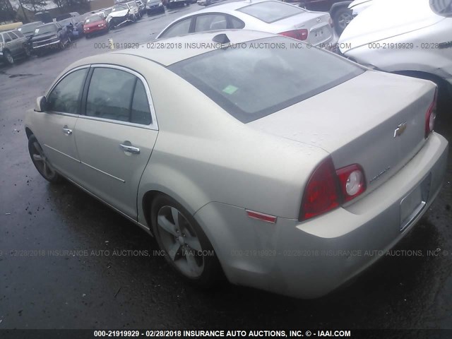 1G1ZC5E08CF293578 - 2012 CHEVROLET MALIBU 1LT 棕色 照片 3