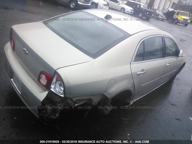 1G1ZC5E08CF293578 - 2012 CHEVROLET MALIBU 1LT 棕色 照片 4