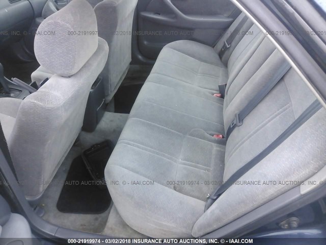 JT2BG22K9V0077156 - 1997 TOYOTA CAMRY LE/XLE BLUE photo 8