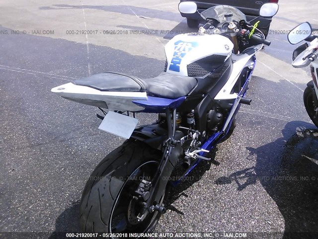 JYARJ16Y9EA008554 - 2014 YAMAHA YZFR6 C BLUE photo 4