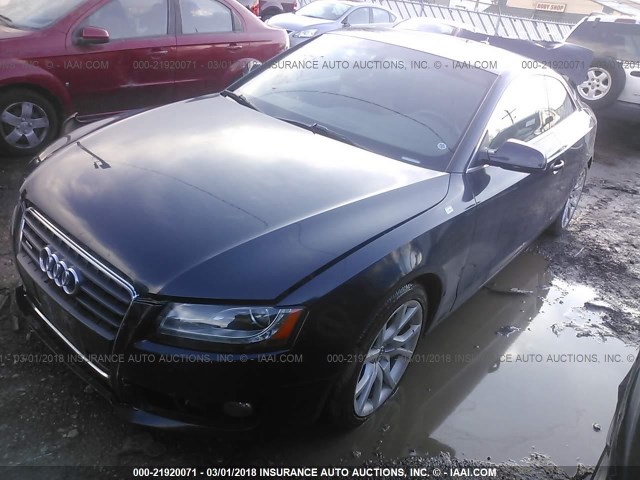 WAULFAFR2CA024674 - 2012 AUDI A5 PREMIUM PLUS GRAY photo 2