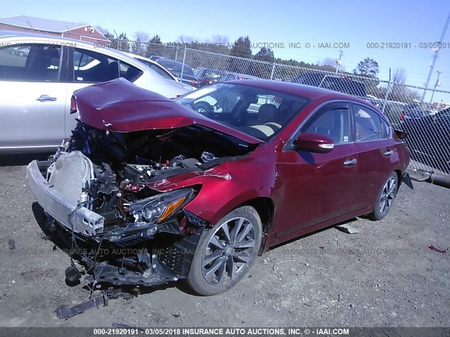 1N4AL3AP4GC198900 - 2016 NISSAN ALTIMA 2.5/S/SV/SL/SR RED photo 2