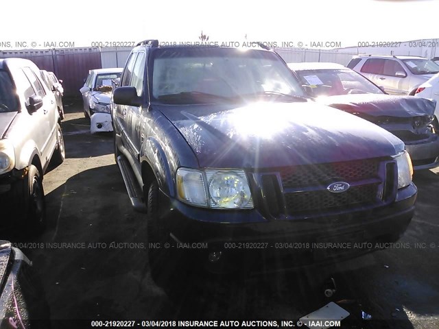 1FMZU67K95UB65336 - 2005 FORD EXPLORER SPORT TR  BLUE photo 1