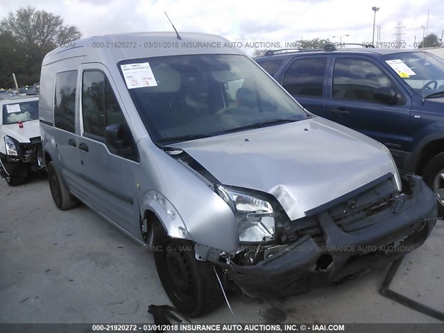 NM0LS6AN1CT116036 - 2012 FORD TRANSIT CONNECT XL SILVER photo 1