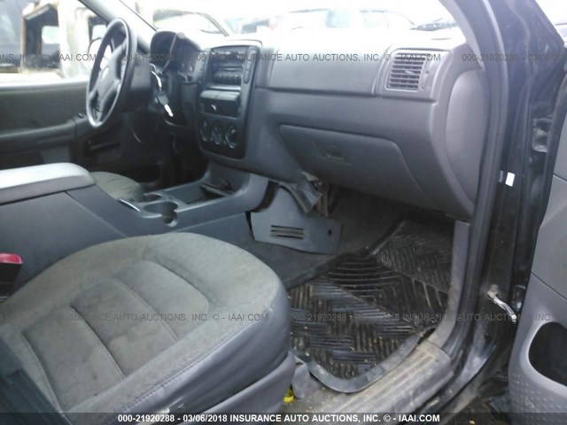 1FMZU72K15UA95845 - 2005 FORD EXPLORER XLS/XLS SPORT BLACK photo 5