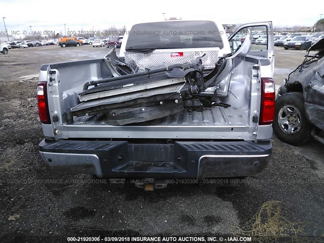 1FT8X3BT4FEB06132 - 2015 FORD F350 SUPER DUTY SILVER photo 8