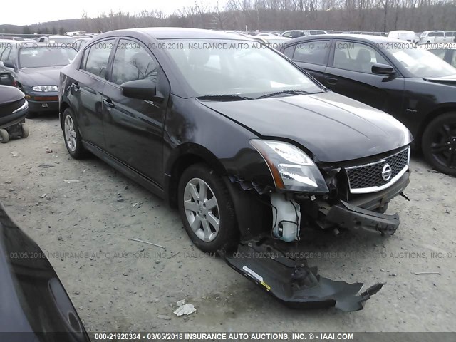 3N1AB6AP8BL727697 - 2011 NISSAN SENTRA 2.0/2.0S/SR/2.0SL BLACK photo 1