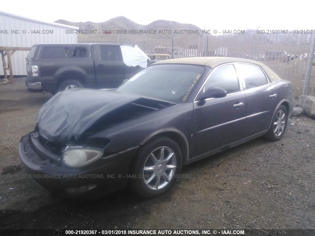 2G4WE587871132203 - 2007 BUICK LACROSSE CXS BLACK photo 2