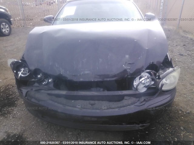 2G4WE587871132203 - 2007 BUICK LACROSSE CXS BLACK photo 6