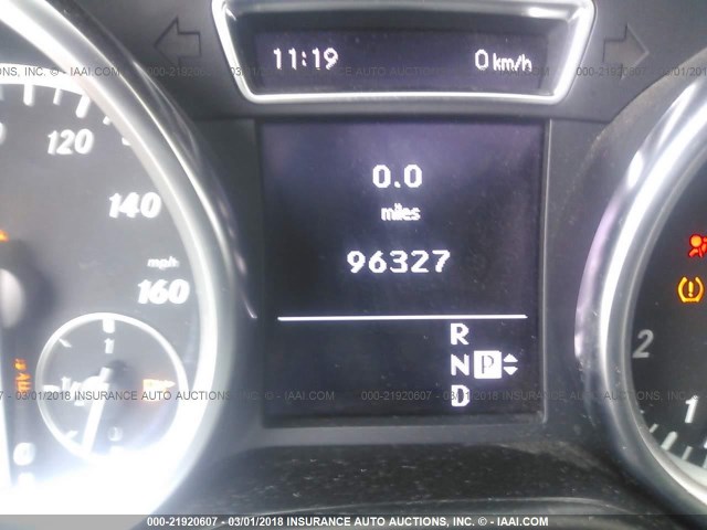 4JGDA5HB4CA023731 - 2012 MERCEDES-BENZ ML 350 4MATIC WHITE photo 7