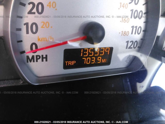 1G8AL54F74Z118176 - 2004 SATURN ION LEVEL 3 BLACK photo 7