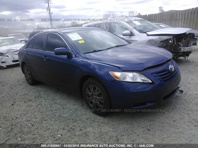 4T1BE46K18U209144 - 2008 TOYOTA CAMRY CE/LE/XLE/SE BLUE photo 1