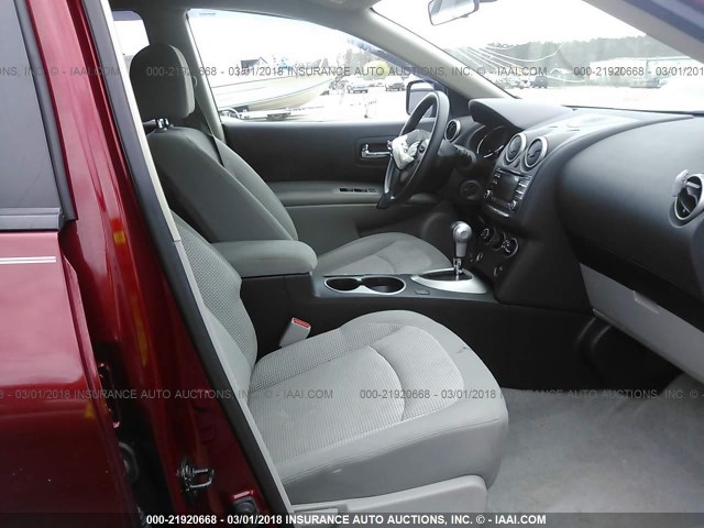JN8AS5MT9DW522911 - 2013 NISSAN ROGUE S/SV RED photo 5