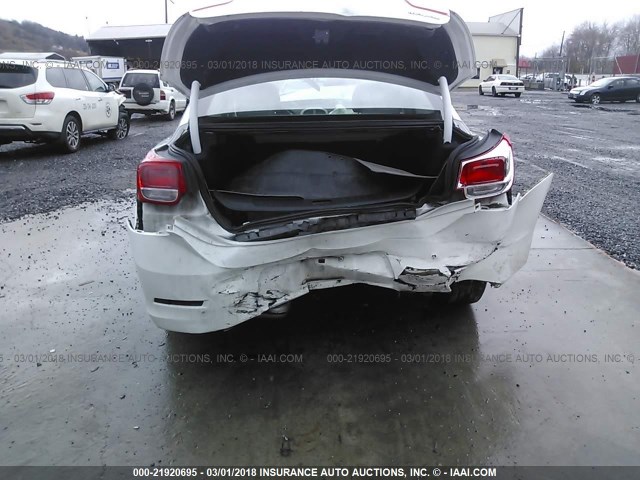 1G11A5SA9DF275172 - 2013 CHEVROLET MALIBU LS თეთრი ფოტო 6