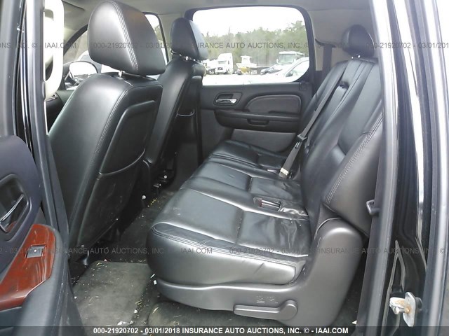 1GYFK66828R103975 - 2008 CADILLAC ESCALADE ESV BLACK photo 8