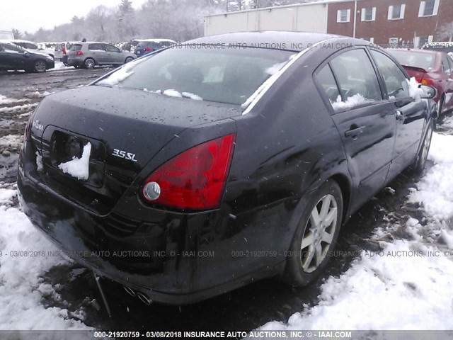 1N4BA41E85C853796 - 2005 NISSAN MAXIMA SE/SL BLACK photo 4