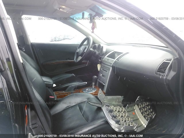 1N4BA41E85C853796 - 2005 NISSAN MAXIMA SE/SL BLACK photo 5