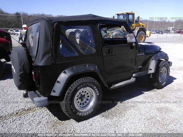 1J4FY29P1XP470368 - 1999 JEEP WRANGLER / TJ SE BLACK photo 4