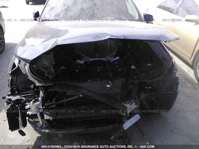 WBASN4C55AC209451 - 2010 BMW 550 GT BLUE photo 6