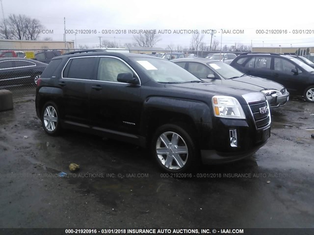 2GKFLTEK7C6117782 - 2012 GMC TERRAIN SLE BLACK photo 1