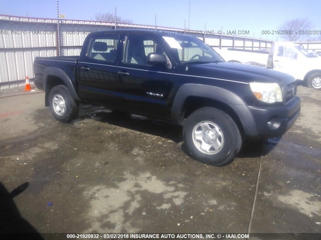 3TMJU62N26M013925 - 2006 TOYOTA TACOMA DOUBLE CAB PRERUNNER BLACK photo 1