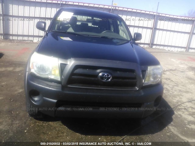 3TMJU62N26M013925 - 2006 TOYOTA TACOMA DOUBLE CAB PRERUNNER BLACK photo 6