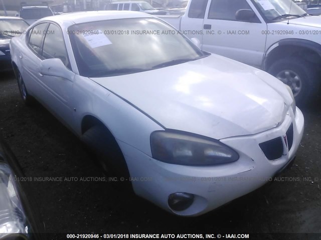 2G2WP552161120873 - 2006 PONTIAC GRAND PRIX WHITE photo 1