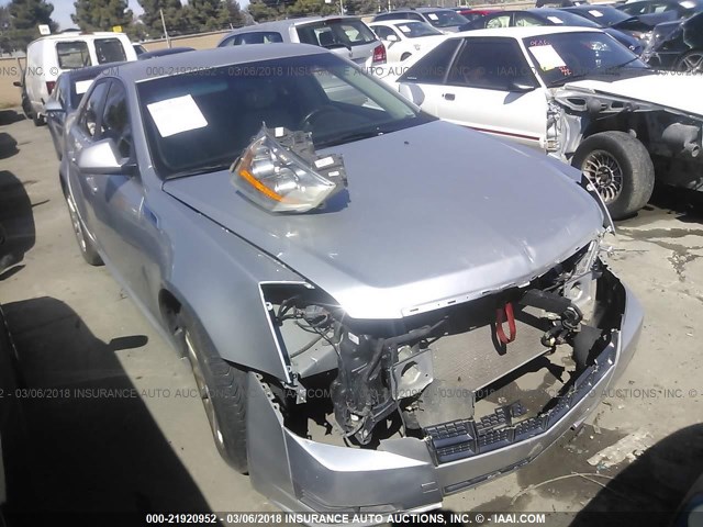 1G6DC5E57C0112490 - 2012 CADILLAC CTS SILVER photo 1