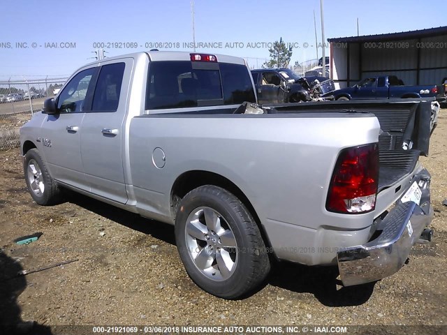 1C6RR6GT6ES293339 - 2014 RAM 1500 SLT SILVER photo 3