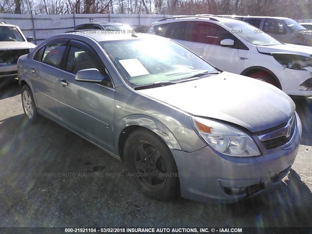 1G8ZS57N97F151744 - 2007 SATURN AURA XE BLUE photo 1