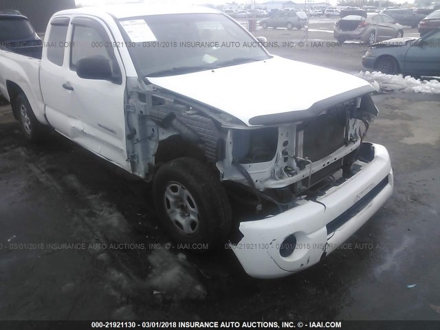 5TETX22N76Z293899 - 2006 TOYOTA TACOMA ACCESS CAB Ақ фото 6
