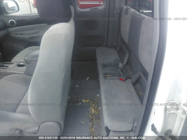 5TETX22N76Z293899 - 2006 TOYOTA TACOMA ACCESS CAB Ақ фото 8
