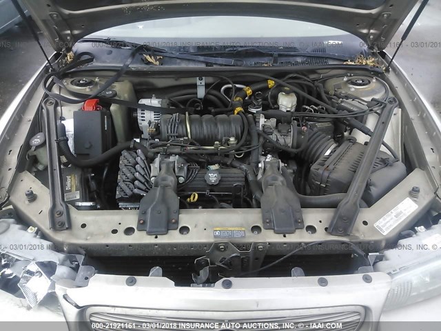 2G4WB52K131177161 - 2003 BUICK REGAL LS GOLD photo 10