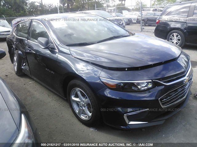 1G1ZB5ST4JF103516 - 2018 CHEVROLET MALIBU LS 深蓝色 照片 1