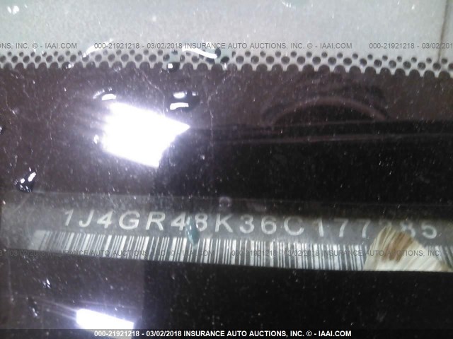 1J4GR48K36C177385 - 2006 JEEP GRAND CHEROKEE LAREDO/COLUMBIA/FREEDOM 棕色 照片 9
