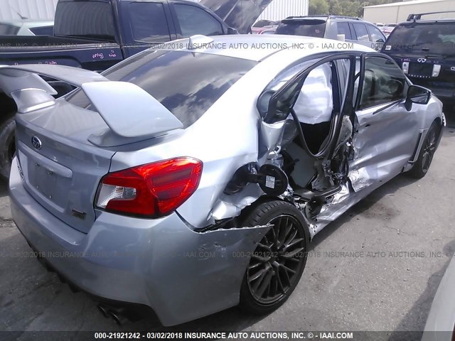 JF1VA2M60G9818918 - 2016 SUBARU WRX STI SILVER photo 6