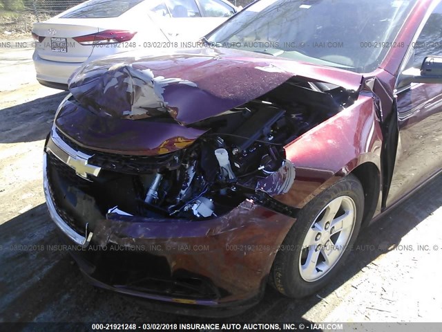 1G11C5SA5GF137286 - 2016 CHEVROLET MALIBU LIMITED LT BURGUNDY photo 6