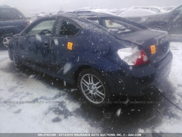 JTKDE177060069431 - 2006 TOYOTA SCION TC 蓝色 照片 3