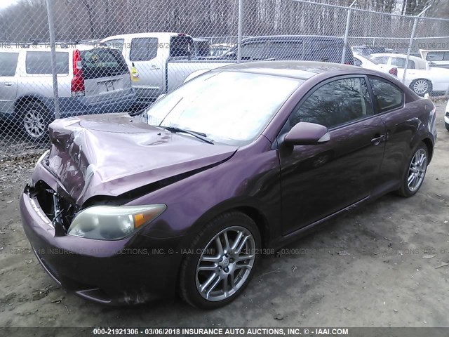 JTKDE167370203951 - 2007 TOYOTA SCION TC 栗色 照片 2